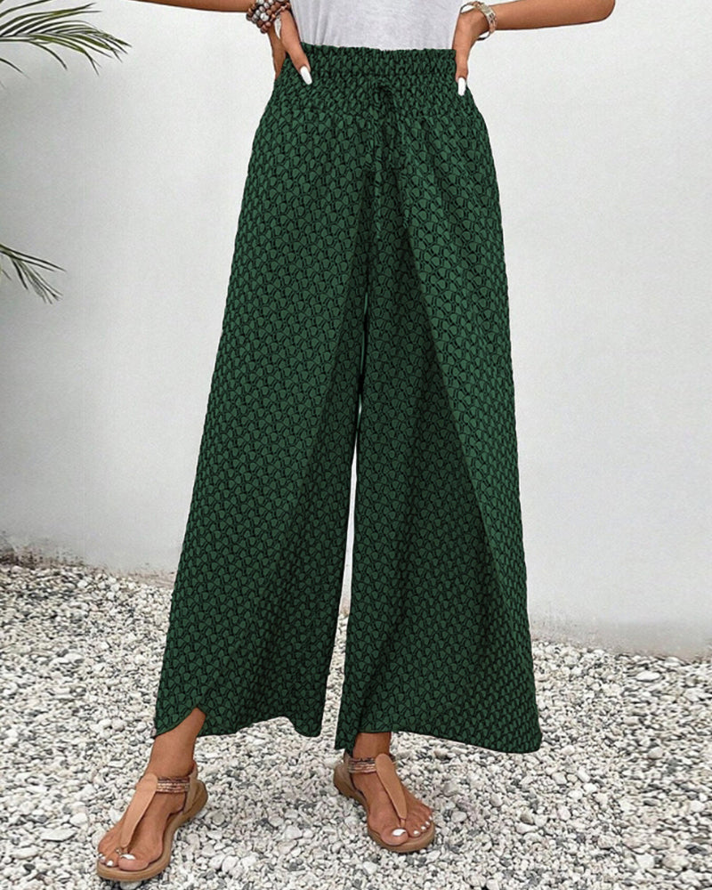 Sapphira | Pantalon large imprimé pour femme