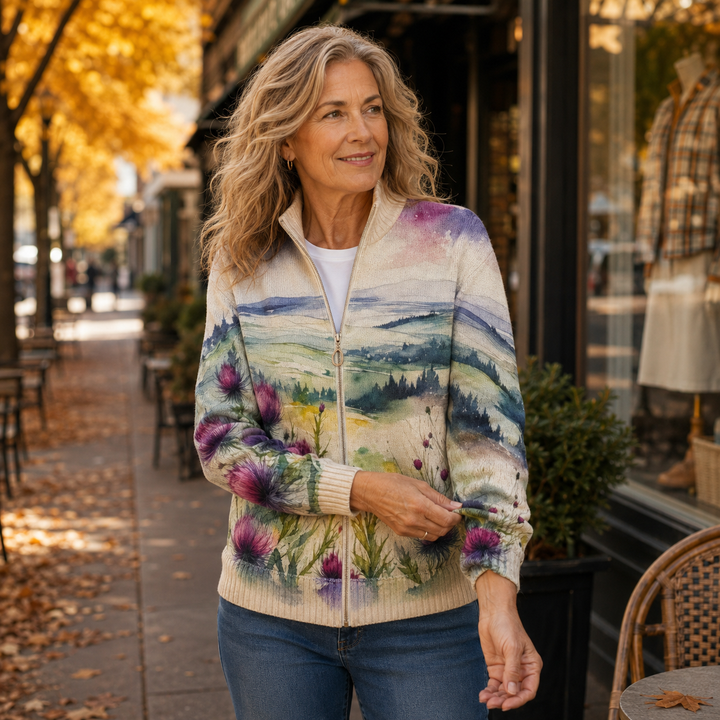 Élodie de Nantes™ - Cardigan élégant