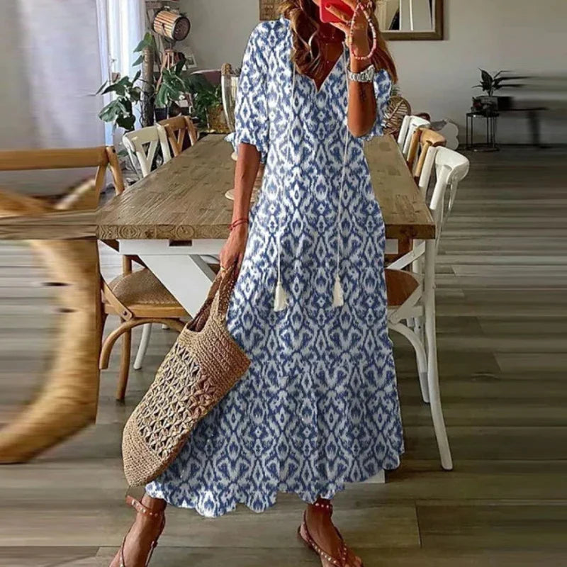 Anna | robe maxi bohème