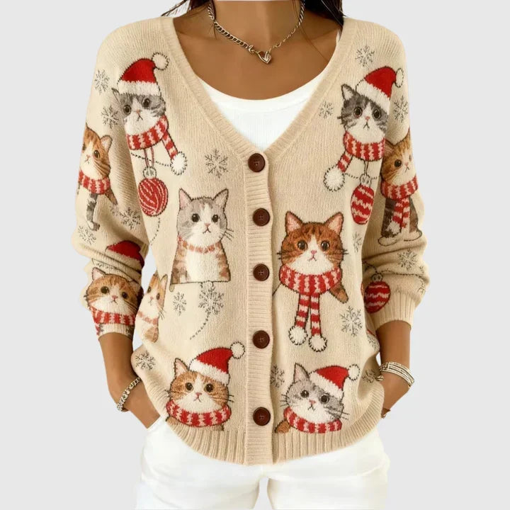 Juliette de Bordeaux™ - Cardigan élégant