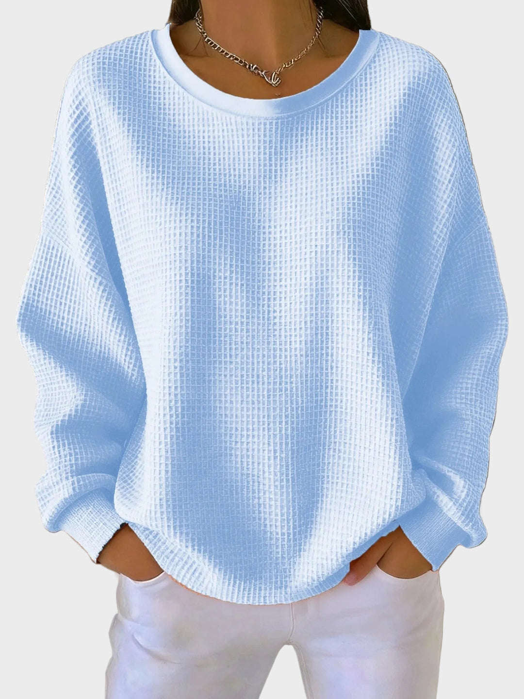 Céleste de Strasbourg™ - Pull en maille