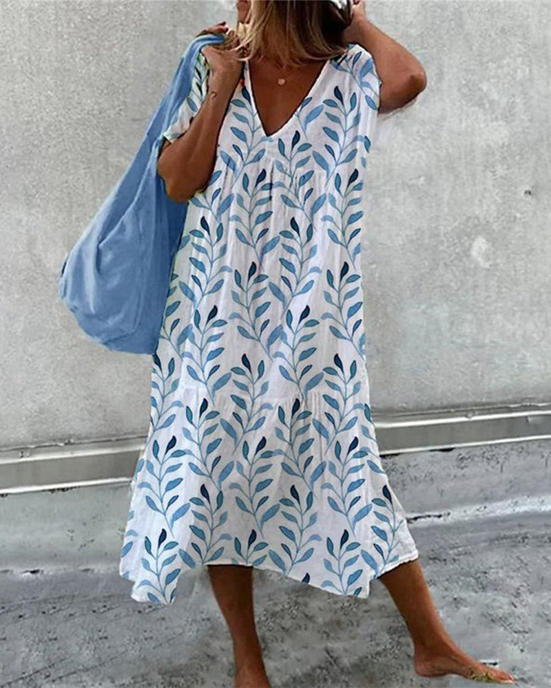 Seraphine | Robe à col en V pour femme