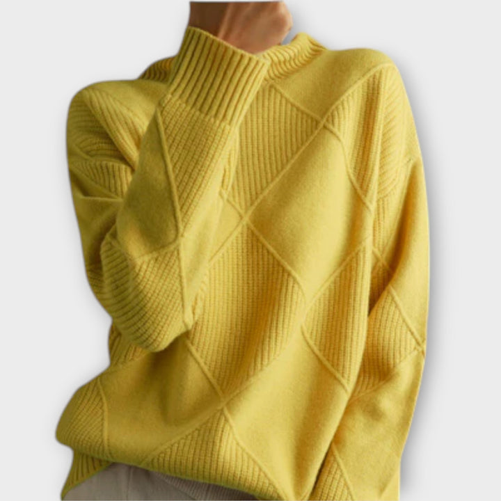 Margaux de Saint-Malo™ - Pull à col roulé