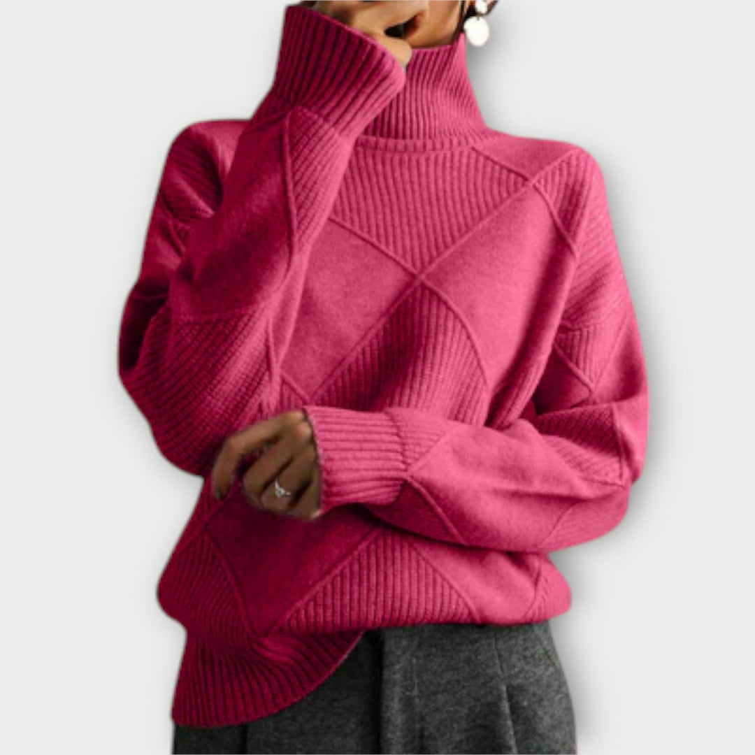 Margaux de Saint-Malo™ - Pull à col roulé