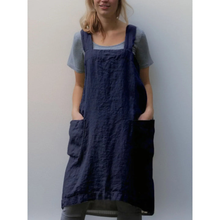 Lison | Robe tablier ample pour femme