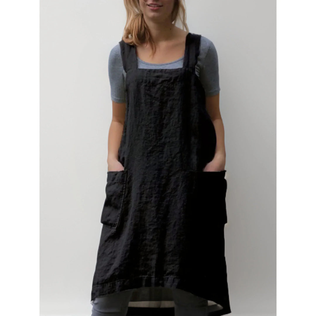 Lison | Robe tablier ample pour femme