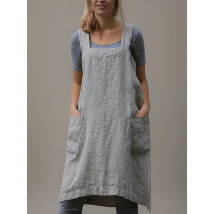 Lison | Robe tablier ample pour femme