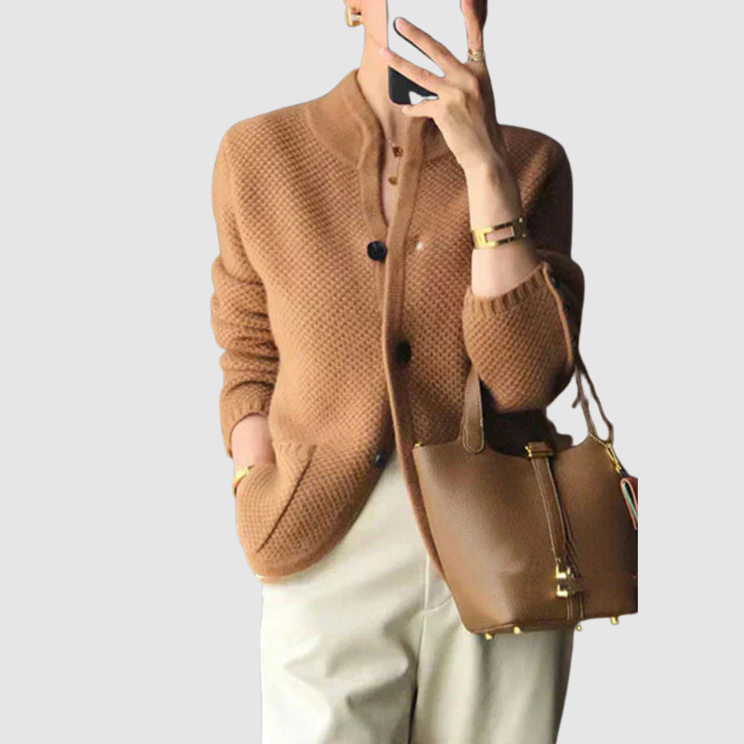 Alice de Saint-Malo™ - Veste en tricot