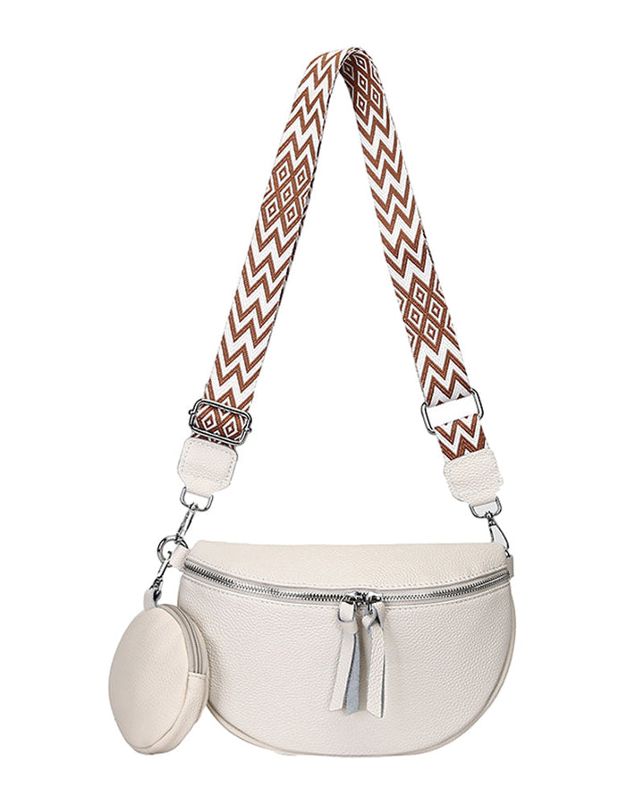 Sac à bandoulière en cuir pour femme