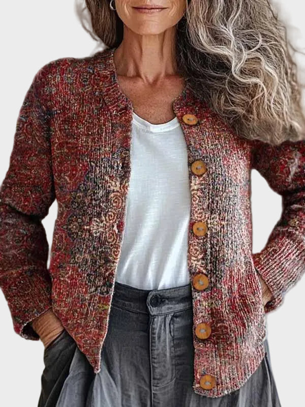 Camille de Chamonix™ - Cardigan élégant