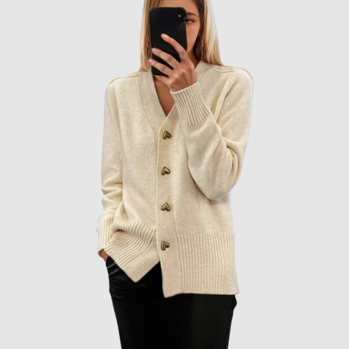 Claire de Saint-Malo™ - Cardigan élégant
