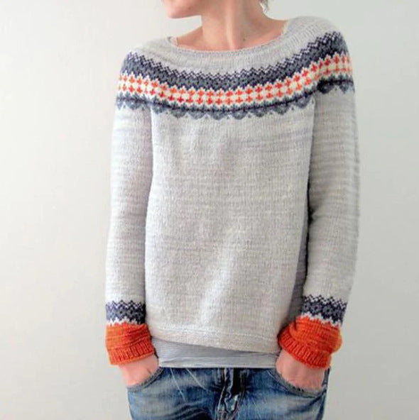 Clémence de Nantes™ - Pull en maille