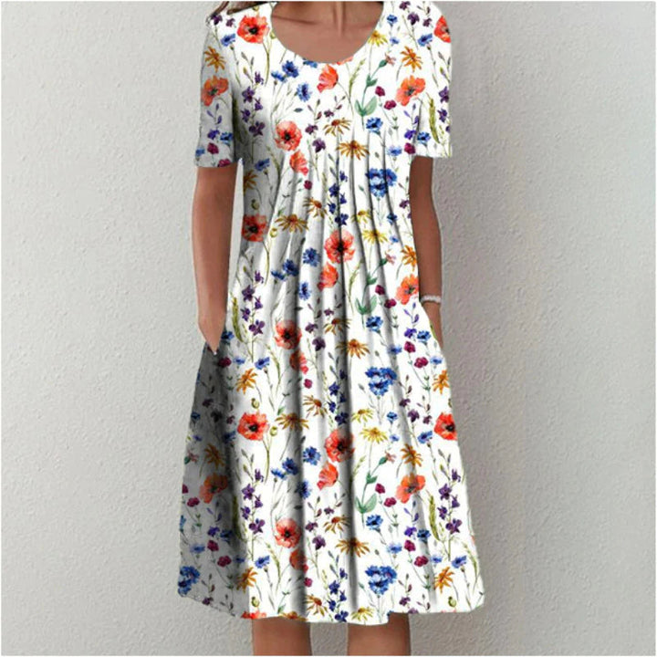 Georgia | Robe élégante en coton pour femmes