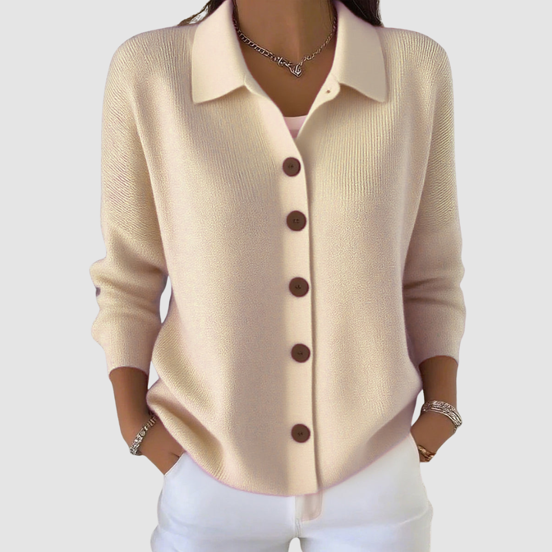 Cardigan Doux Tricot Boutonné