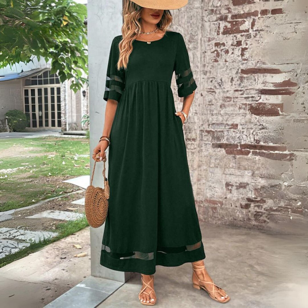 Beth | Robe Midi Flatteuse et Affinante