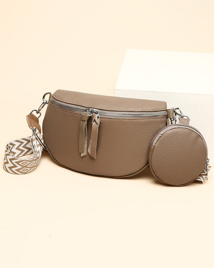 Sac à bandoulière en cuir pour femme