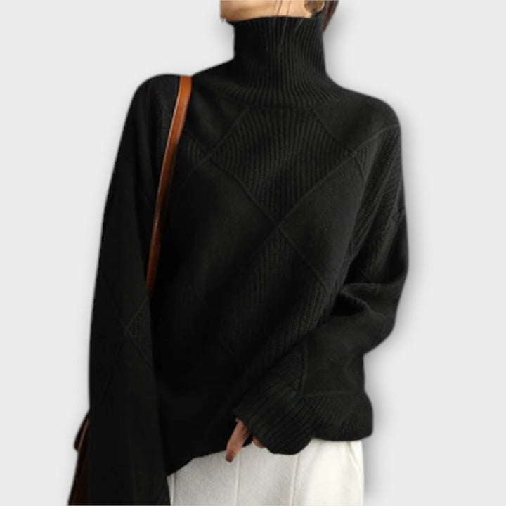 Margaux de Saint-Malo™ - Pull à col roulé