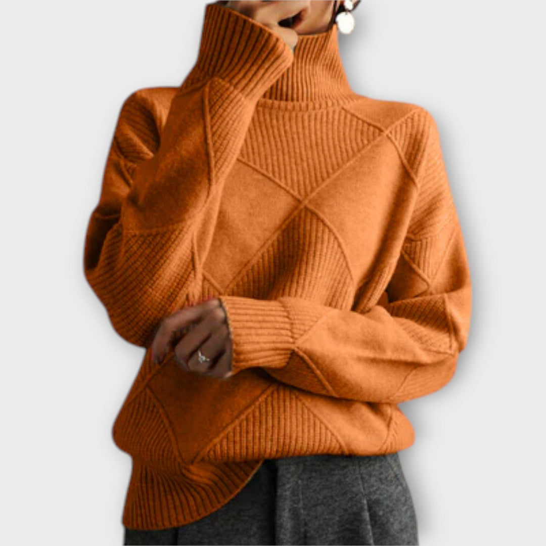 Margaux de Saint-Malo™ - Pull à col roulé