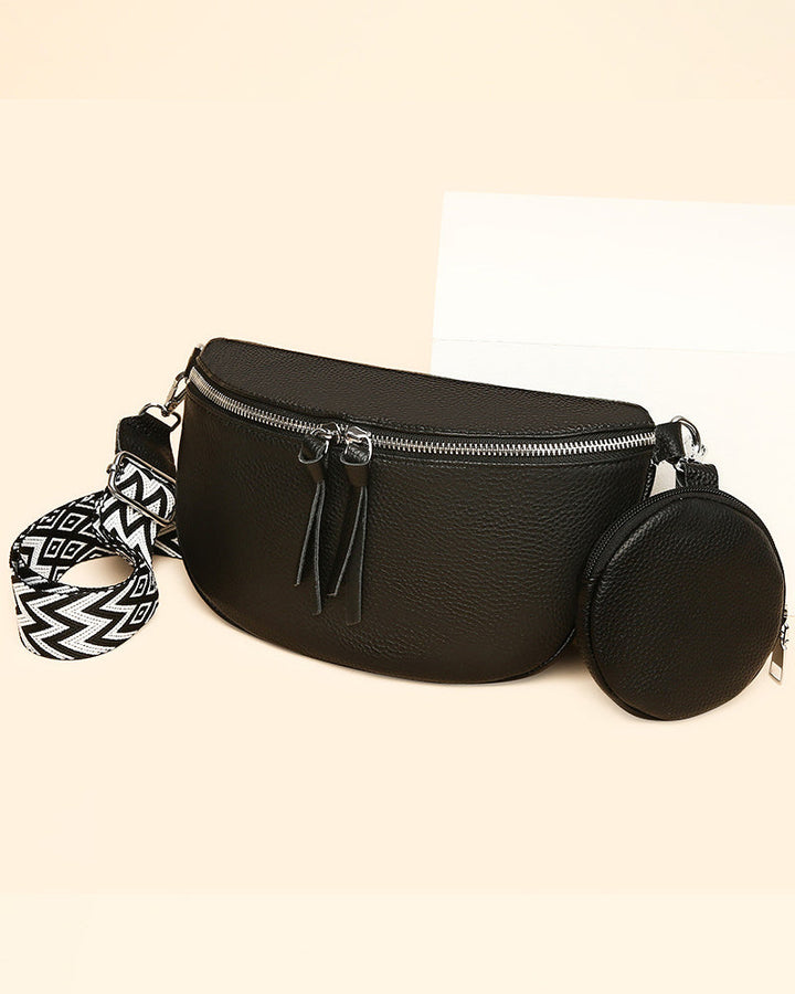 Sac à bandoulière en cuir pour femme
