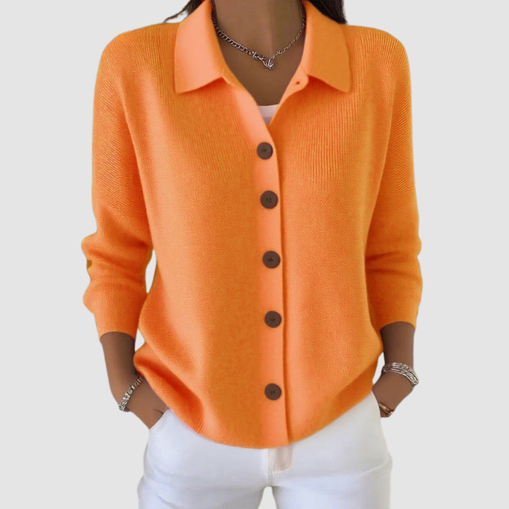 Cardigan Doux Tricot Boutonné