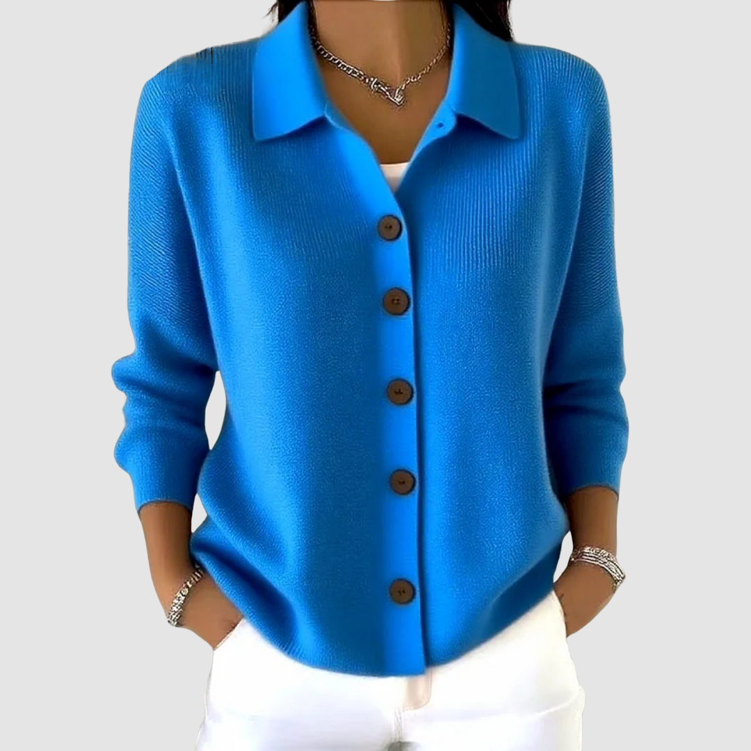 Cardigan Doux Tricot Boutonné