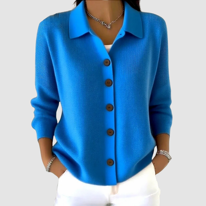 Cardigan Doux Tricot Boutonné