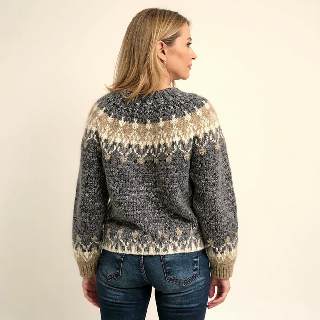 PULL TRICOTÉ VINTAGE ANGELA