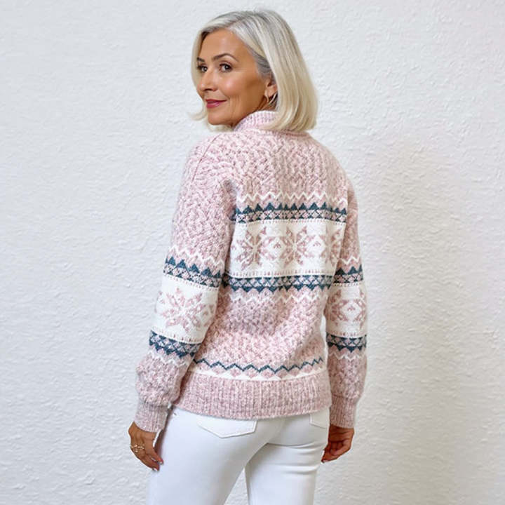 Pull Tricoté Vintage CAROLINE