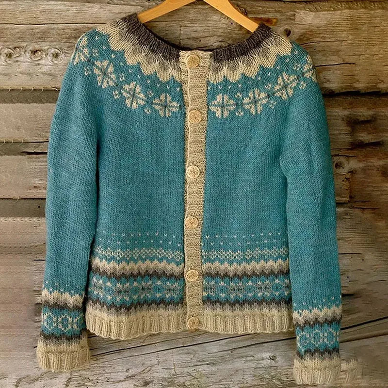 CARDIGAN TRICOTÉ VINTAGE CASSANDRA