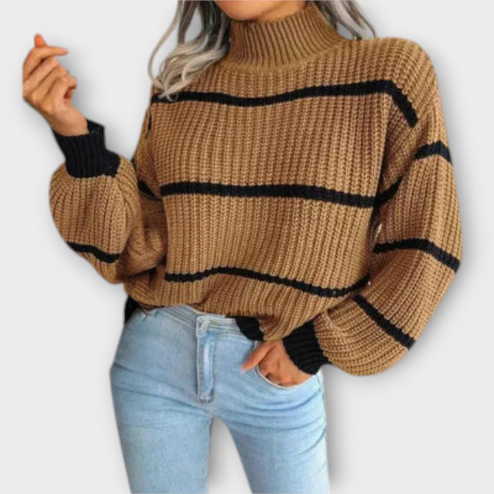 Claire de Annecy™ - Pull à col roulé
