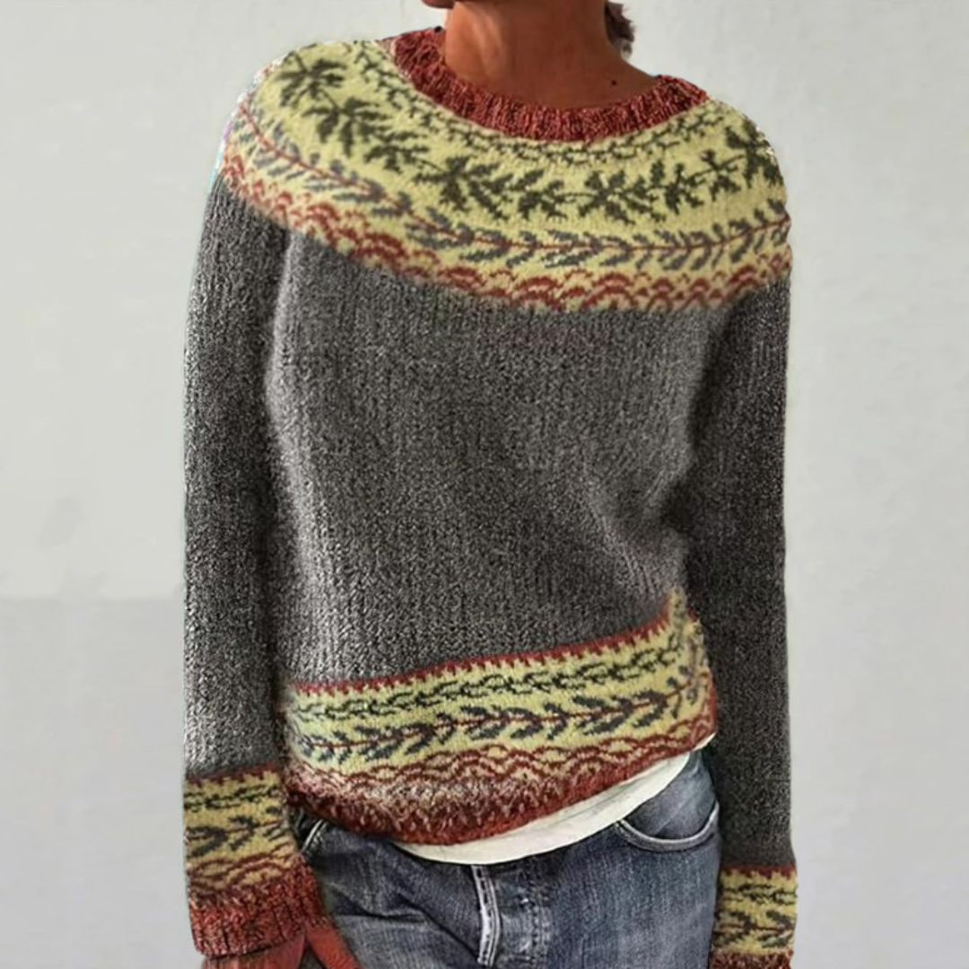 PULL TRICOTÉ VINTAGE FRANCES