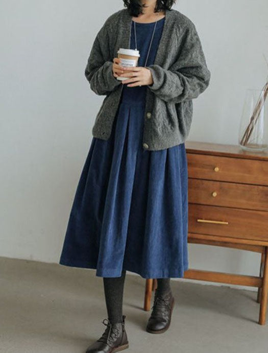 Elise | Robe midi plissée élégante pour femme