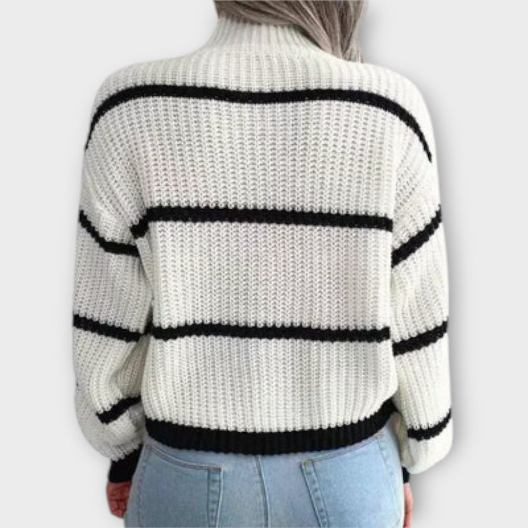 Claire de Annecy™ - Pull à col roulé