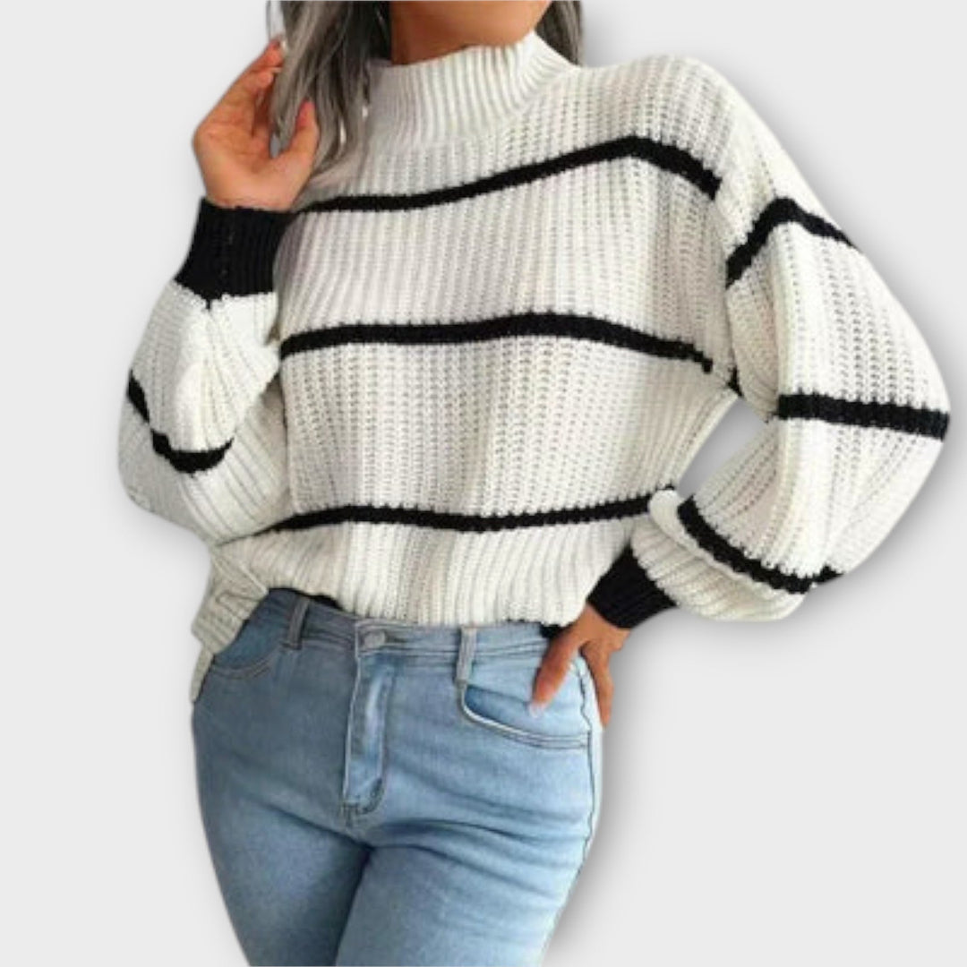 Claire de Annecy™ - Pull à col roulé