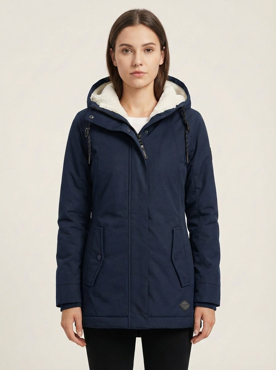 Éliane – manteau d’hiver long imperméable pour femmes, chaud et élégant