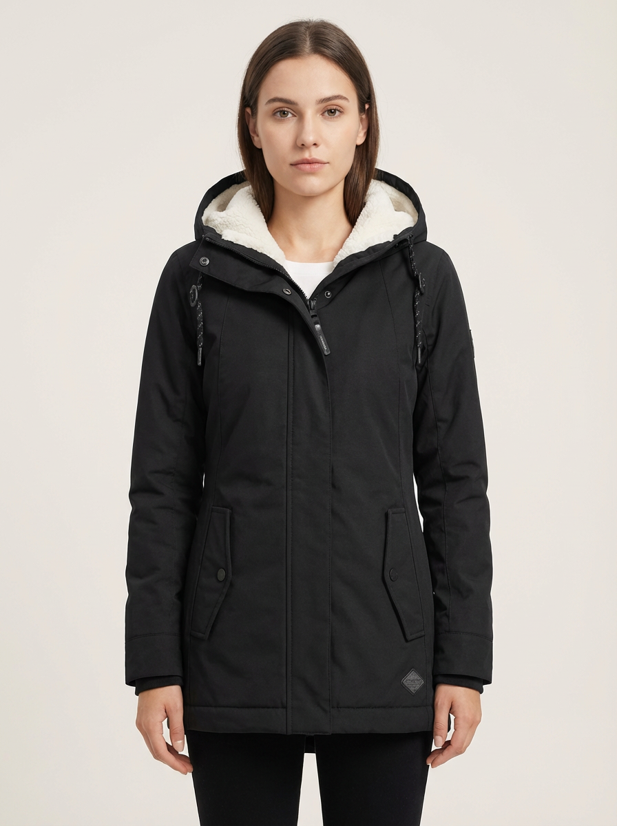 Éliane – manteau d’hiver long imperméable pour femmes, chaud et élégant