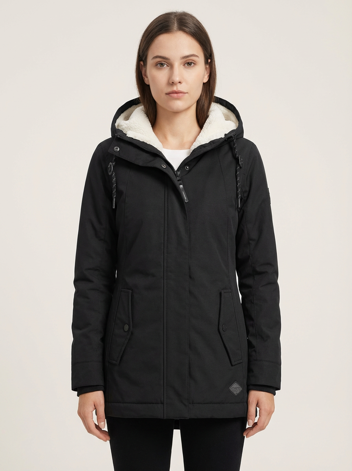 Éliane – manteau d’hiver long imperméable pour femmes, chaud et élégant