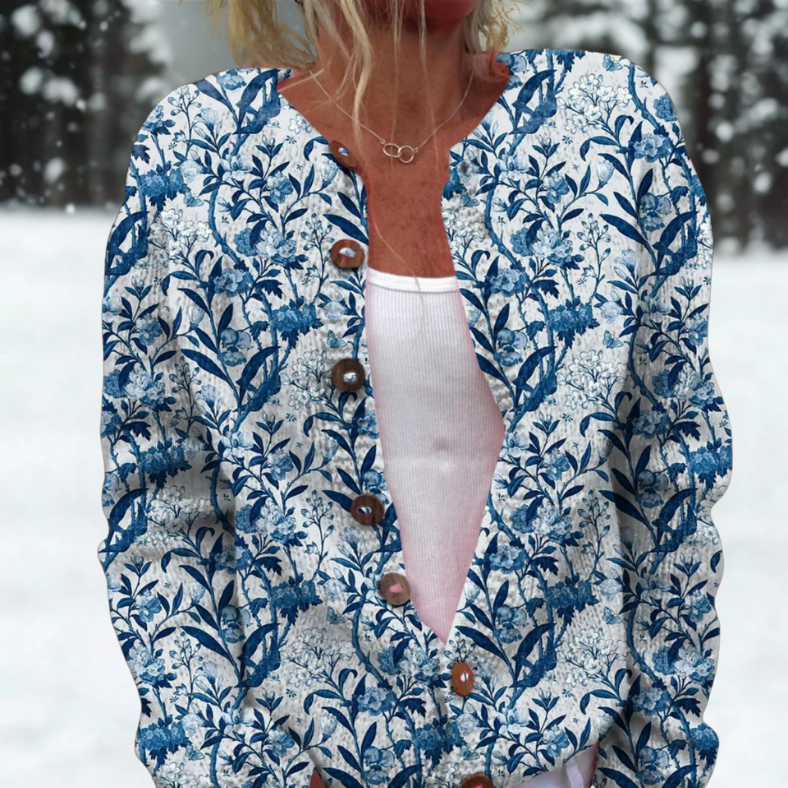 Cardigan d'Automne en Tricot Confortable