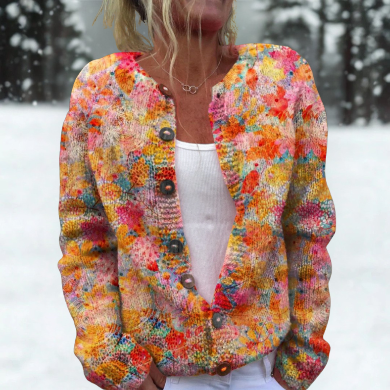 Cardigan d'Automne en Tricot Confortable Madelyn