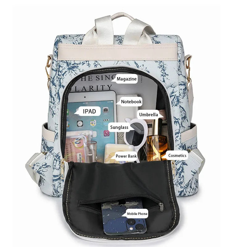 Fashionable Women's Bags, Trendy Backpacks, Large-Capacity Simple Handbags, Retro-Style Casual Bags, High-End Shoulder and Crossbody Bags, Student School Bags, Multi-Purpose Storage Bags