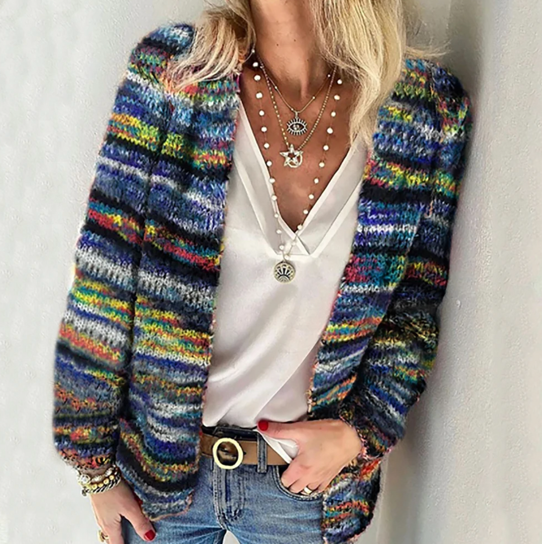 Cardigan Multicolore Confortable