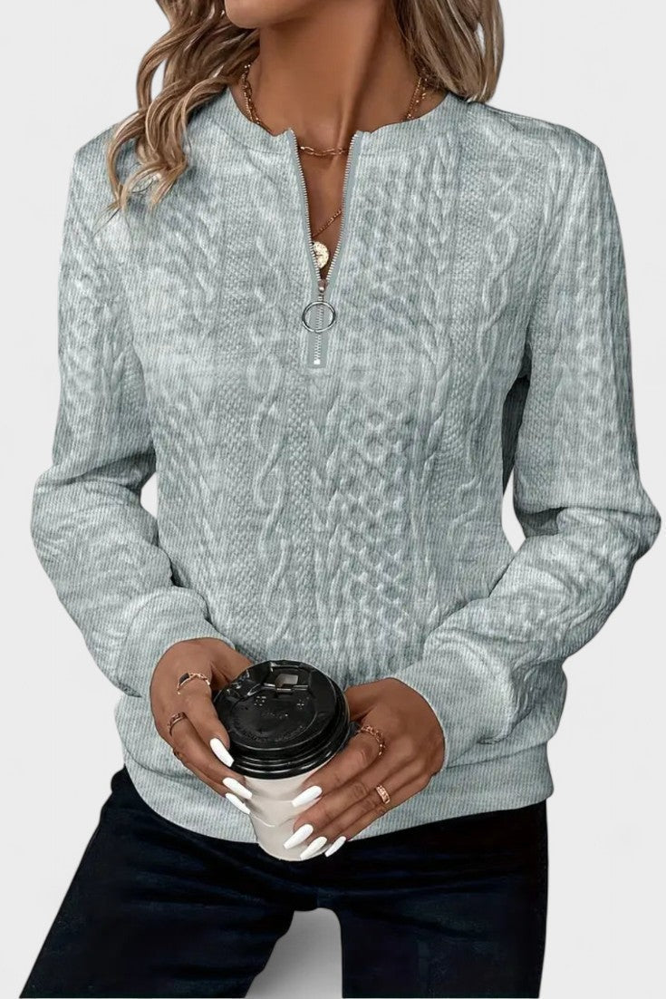 Pull zippé femme Nela™