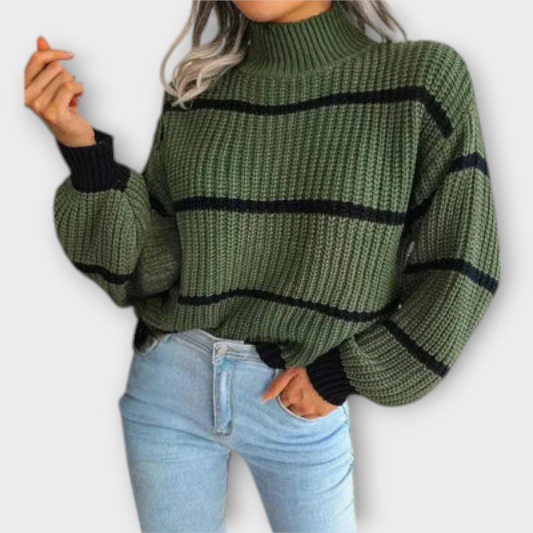 Claire de Annecy™ - Pull à col roulé