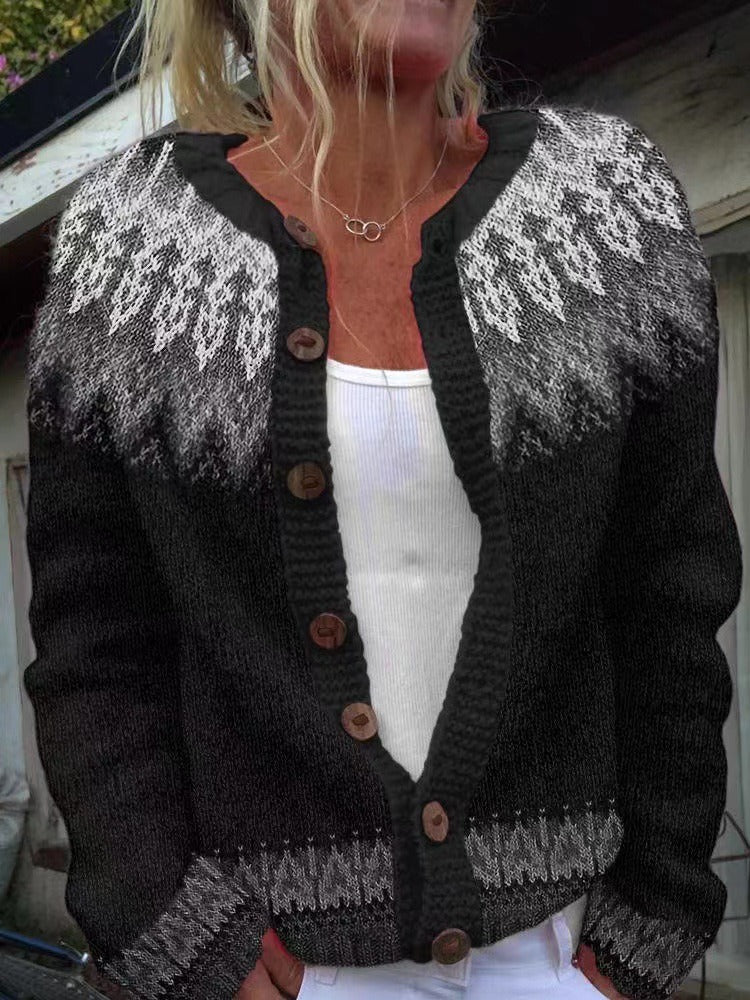Cardigan Islandais Vintage Nevaeh