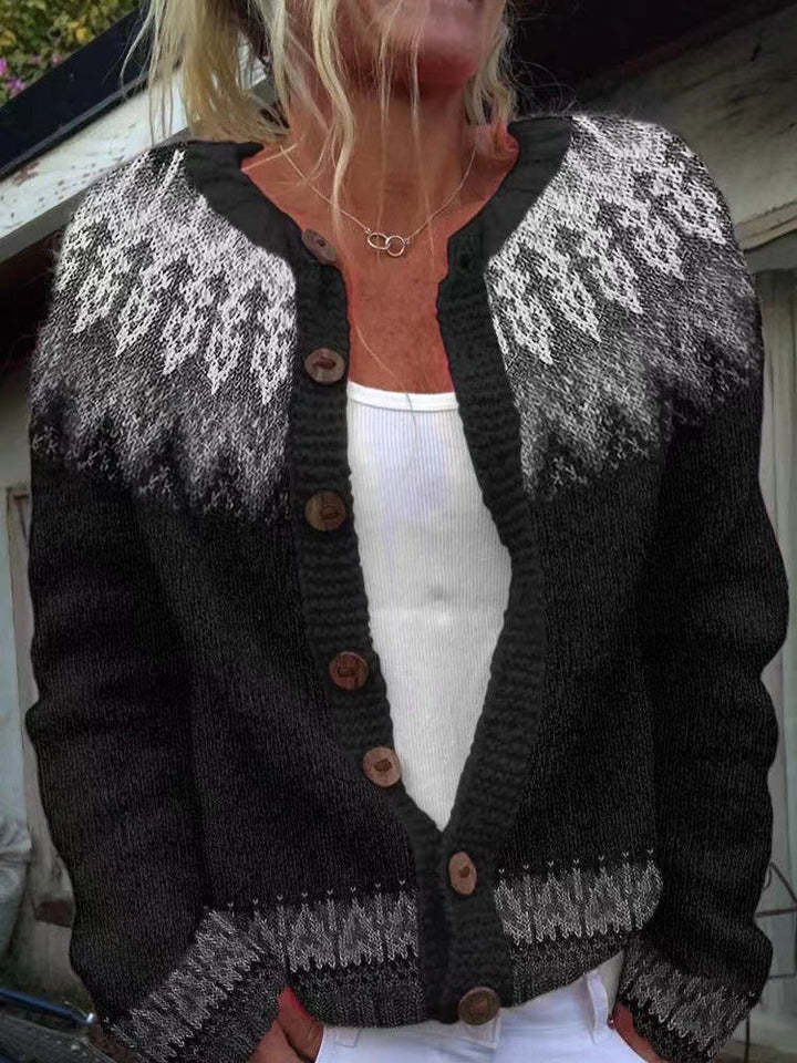 Cardigan Islandais Vintage Nevaeh