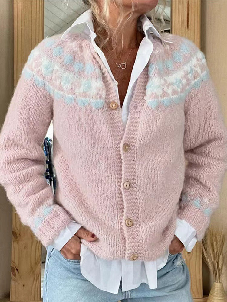 Cardigan Islandais Vintage Sarah