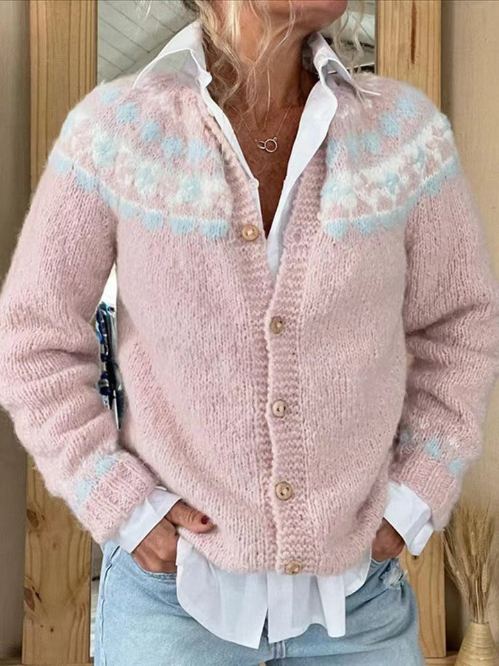 Cardigan Islandais Vintage Sarah