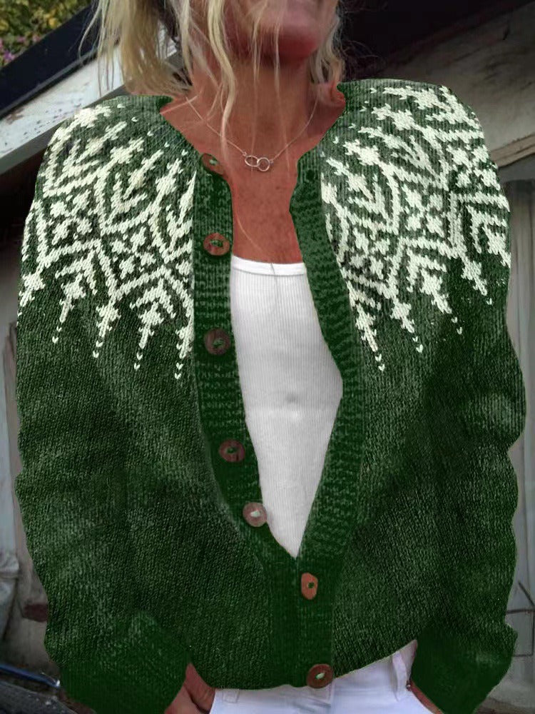 Cardigan islandais vintage Brienne