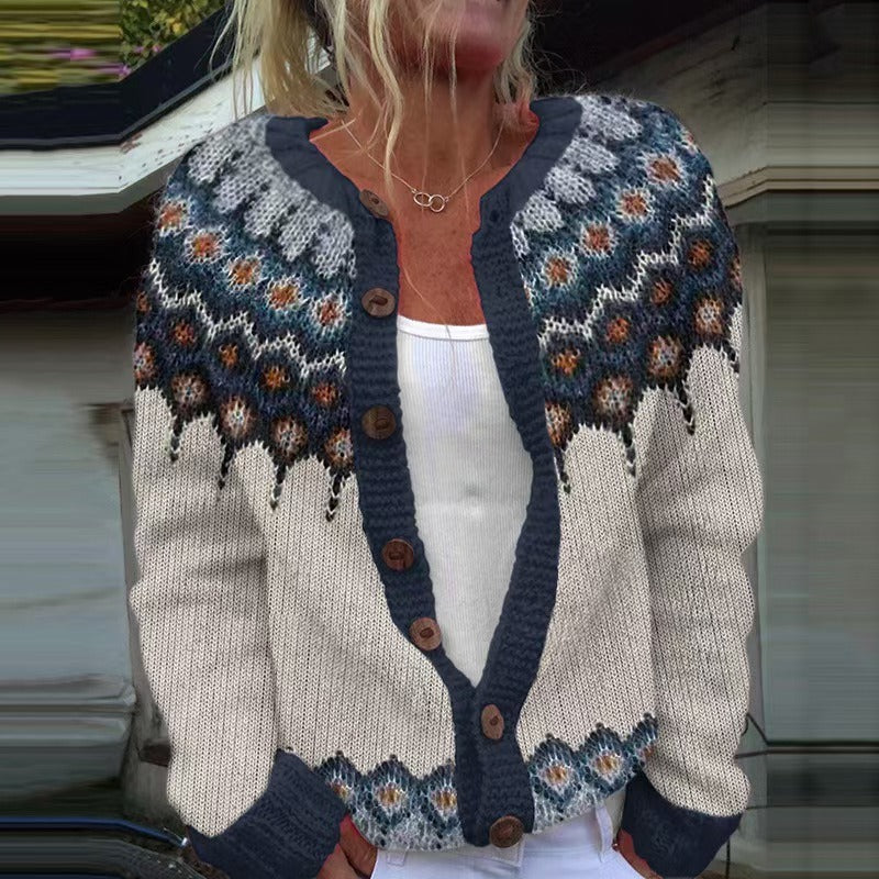 Cardigan Islandais Vintage Kylie