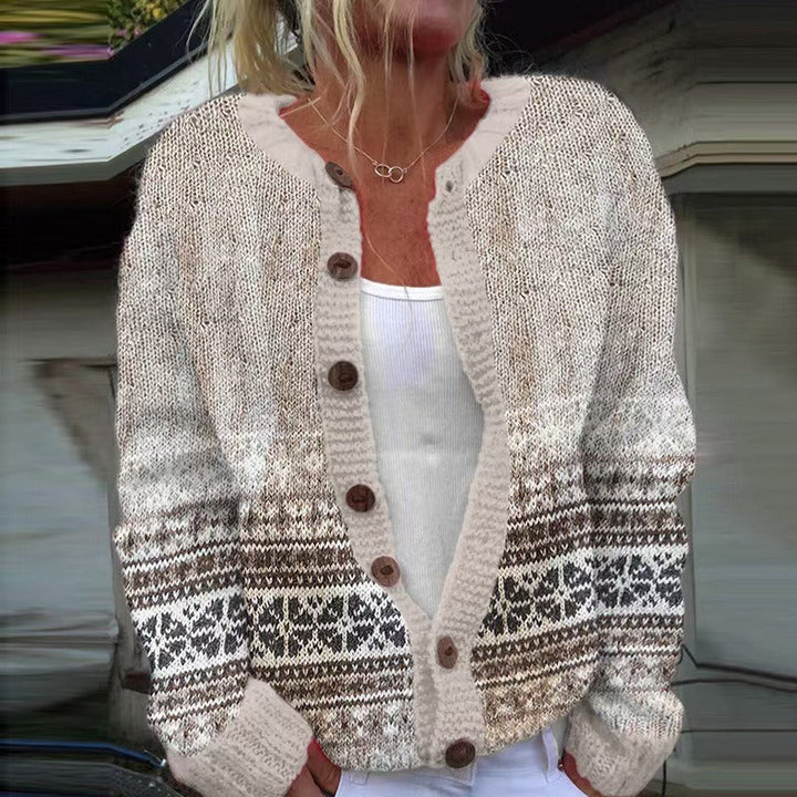Cardigan Islandais Vintage Bailey